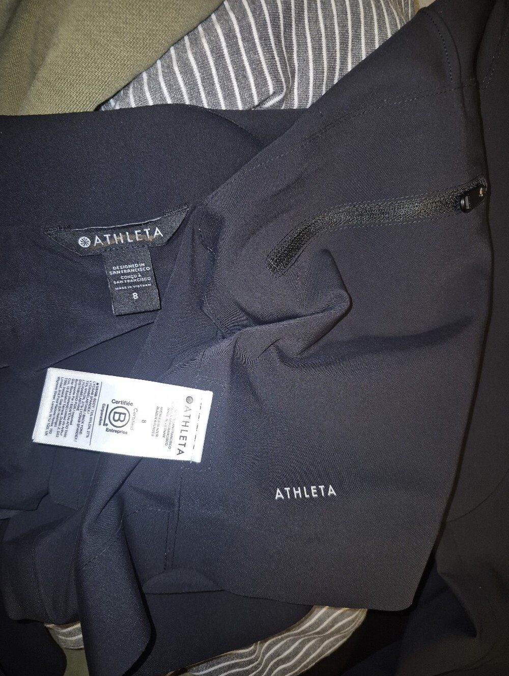 Nwot Athleta Avenue Blazer Jacket, Black SIZE 8